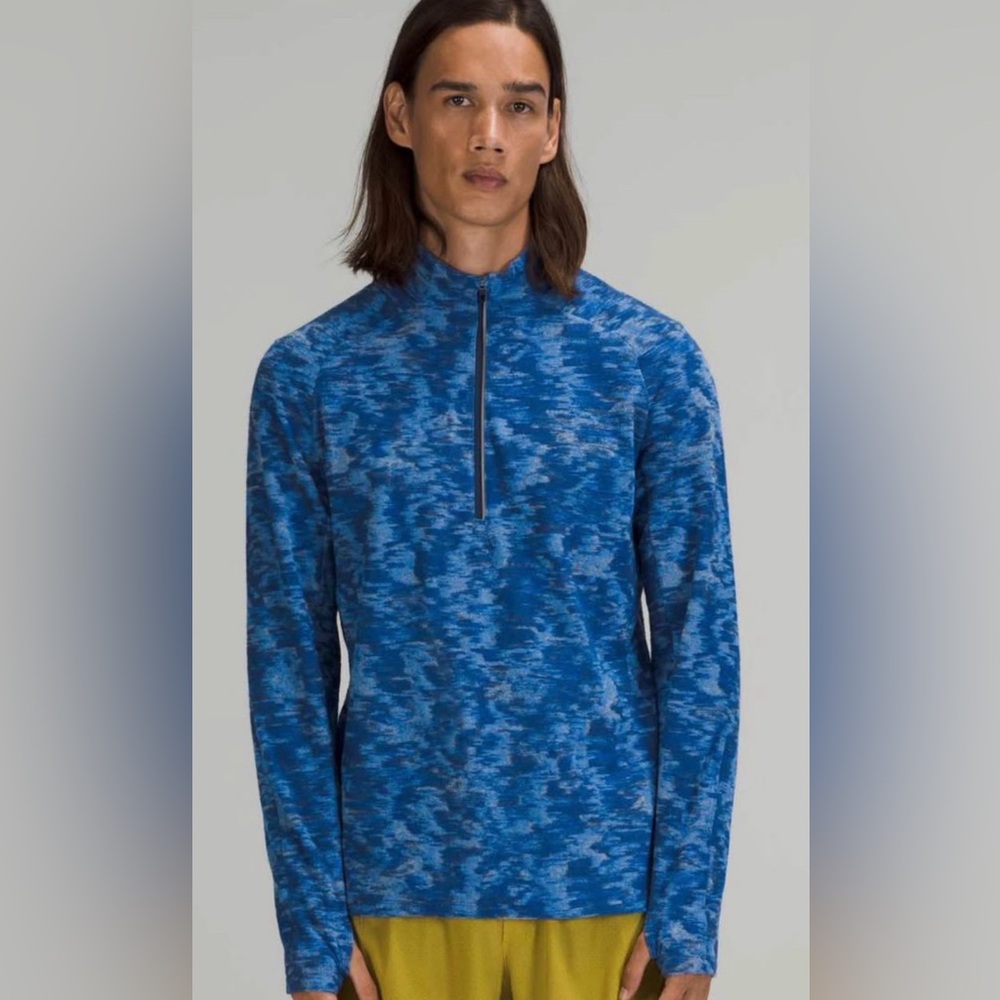 Mens Lululemon Surge Warm 1/2 Zip size Small